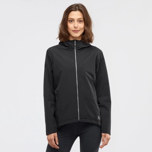 Black Salomon Comet Wp Jkt W Women's Shell Jackets | PH 73941I